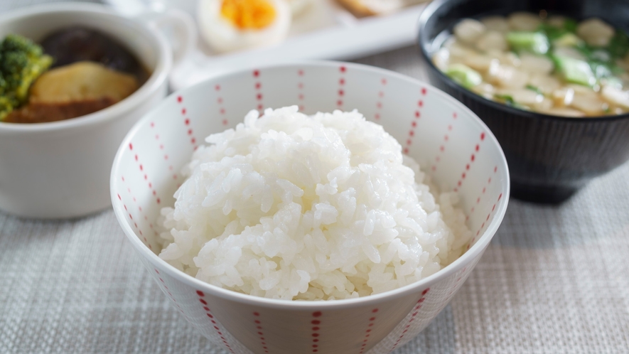 お米はうまみが強く、冷やしてもおいしい食味が魅力です