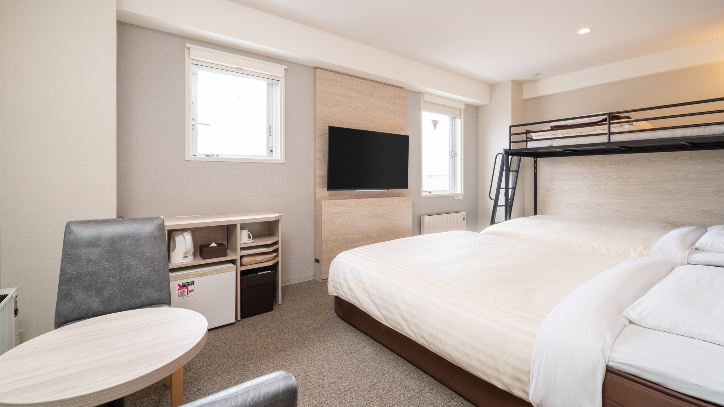 最大５名までお泊り頂けます(幼児含む)