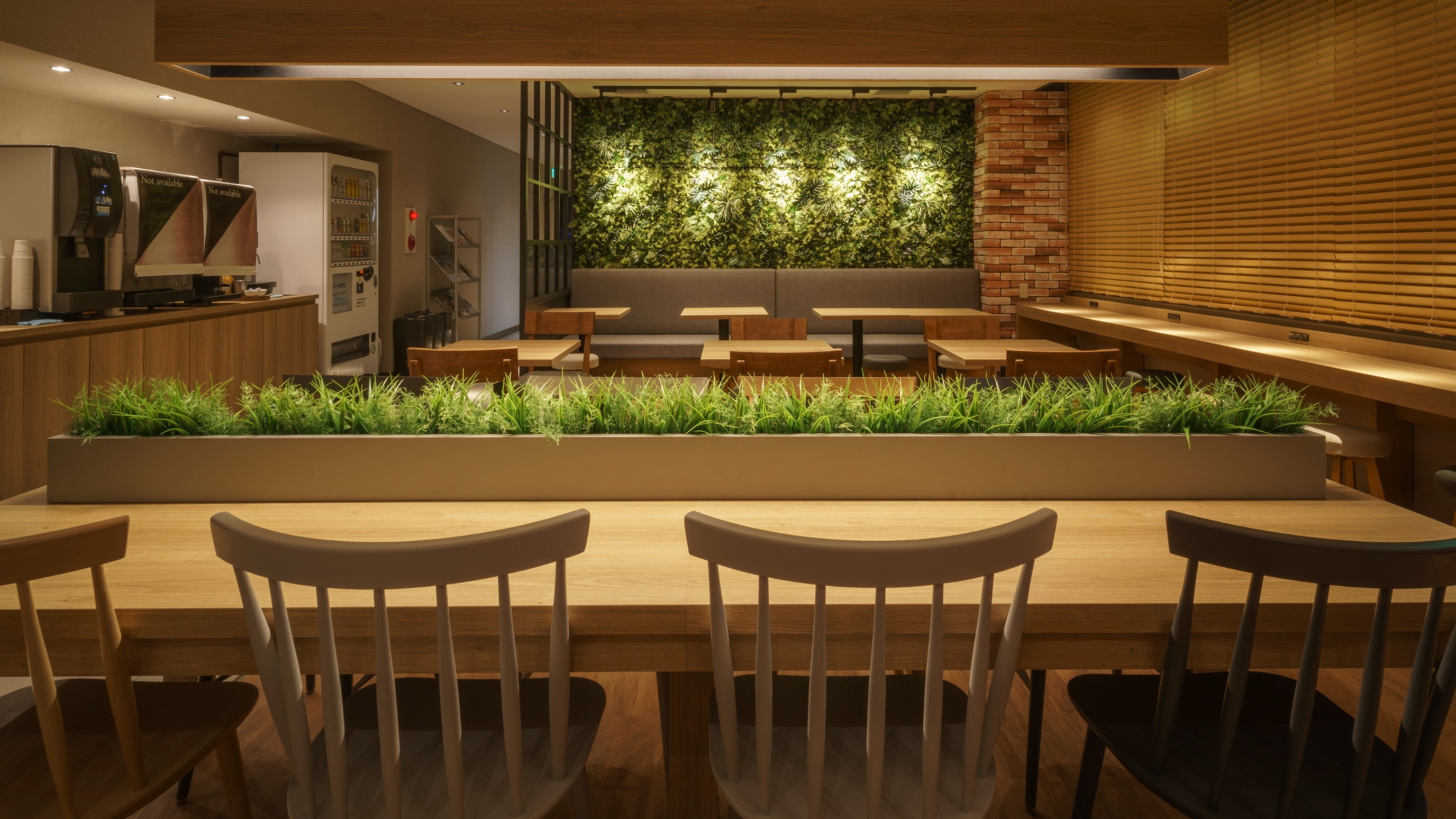 落ち着いた雰囲気で過ごしやすい空間です