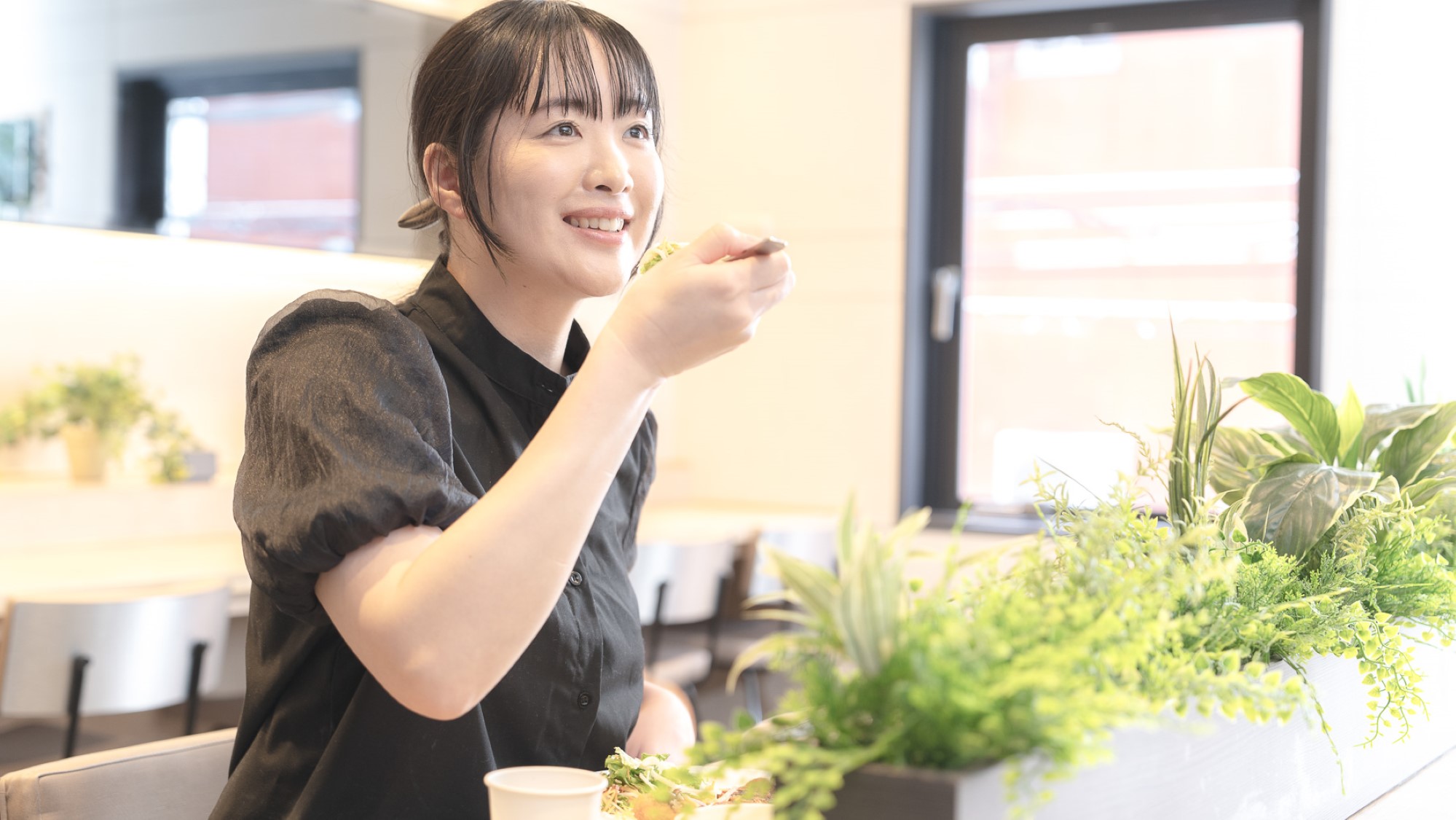 良い朝はバランスの取れた朝食から♪