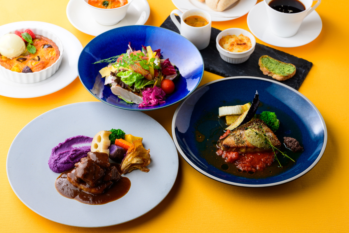 【2024秋冬（2024年10月〜）】ディナーコース「富（ふ）れんち」付き宿泊プラン【夕朝食付】