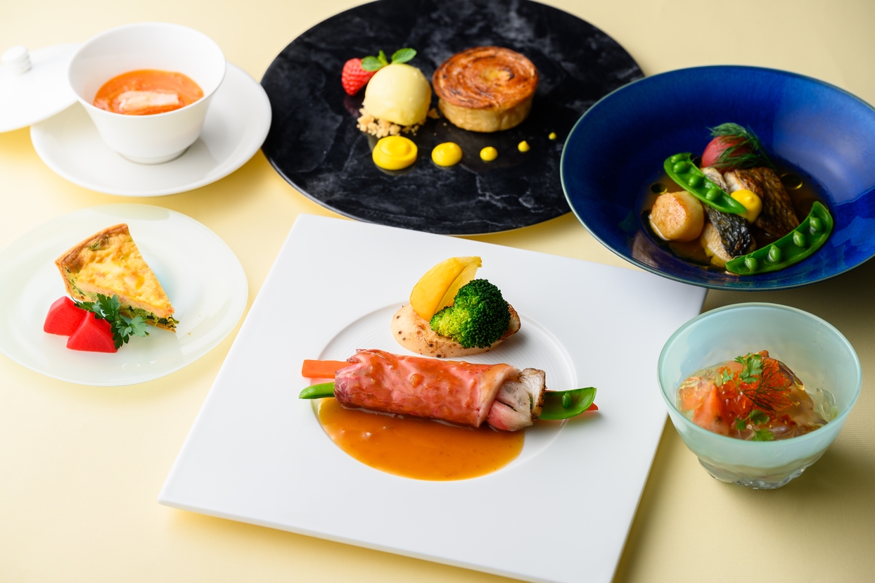 【2025春夏】ディナーコース「富（ふ）れんち」付き宿泊プラン【夕朝食付】
