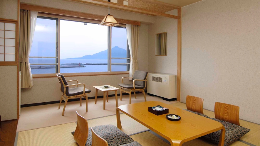 *【和室8帖】利尻富士の眺望が楽しめます。ご家族やご夫婦の2人旅、グループ旅行に◎