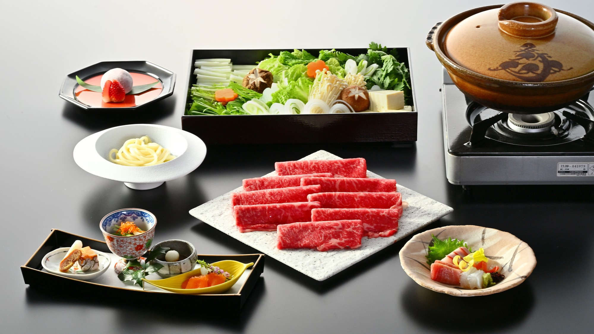 【冬季限定】信州牛を贅沢に味わう「牛しゃぶしゃぶコース」プラン＜2食付＞《夕食前半》