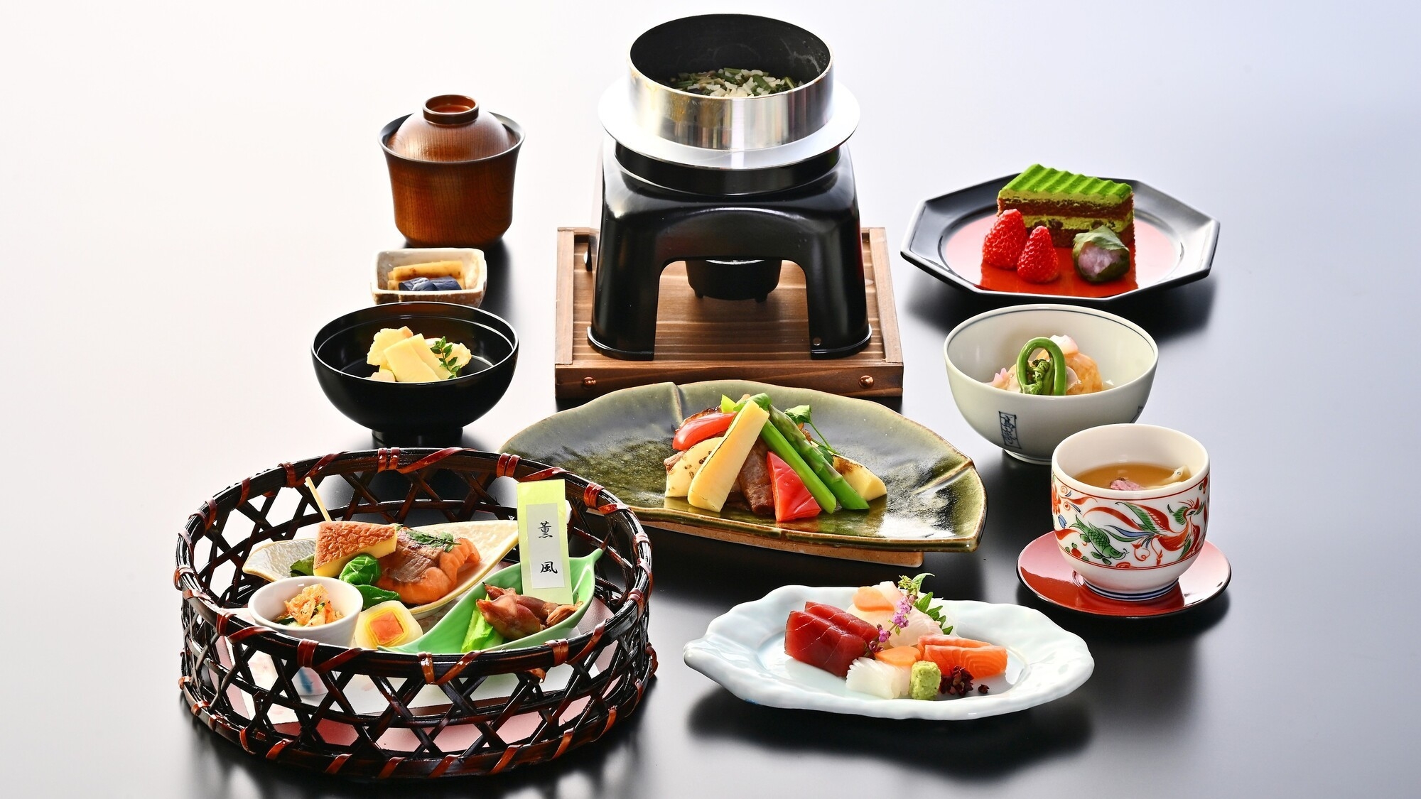 【ワンランク上の和会席】「旬粋-しゅんすい-」プラン＜2食付＞《夕食前半》