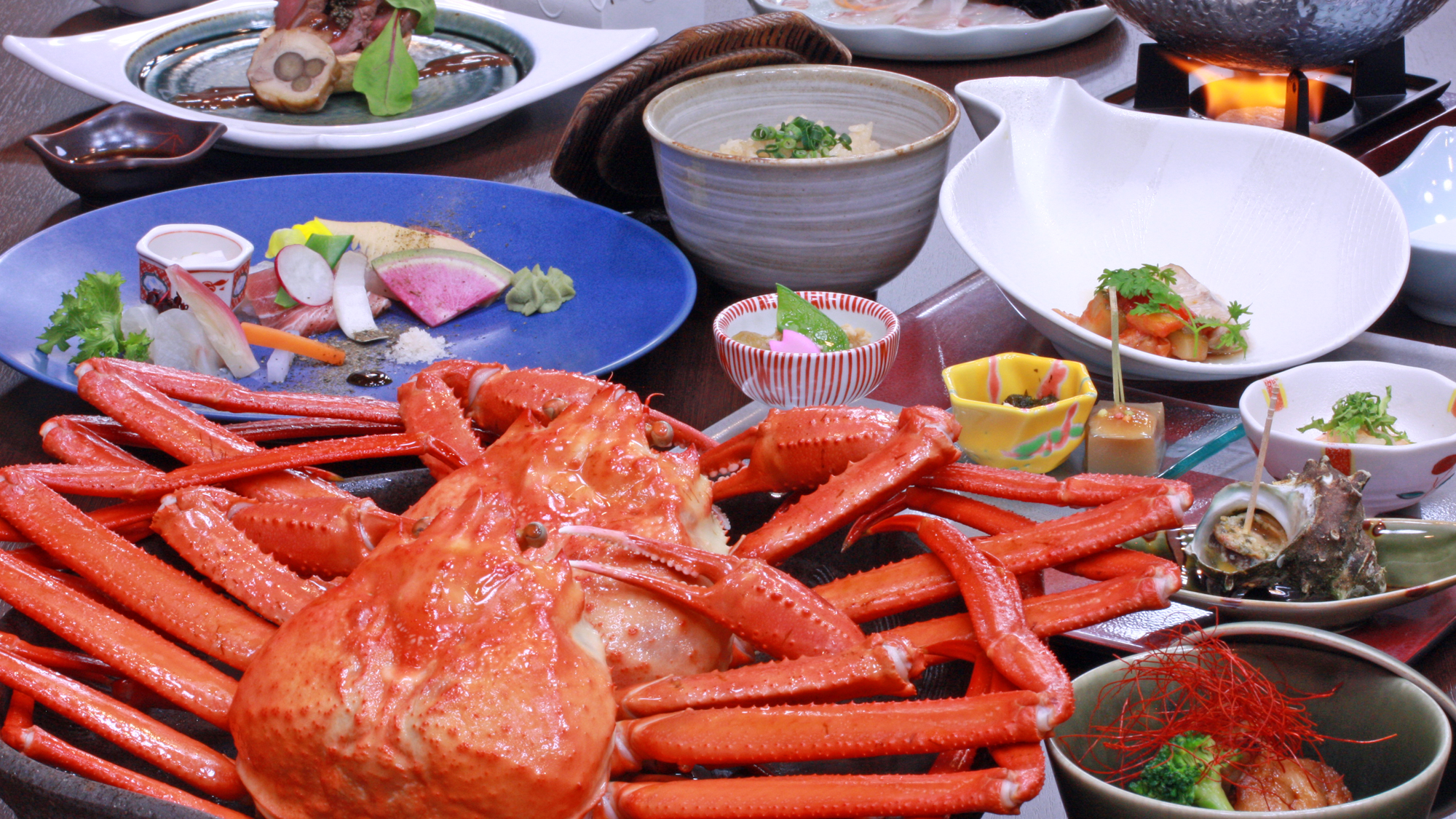 男鹿の赤がに2ハイ付プラン