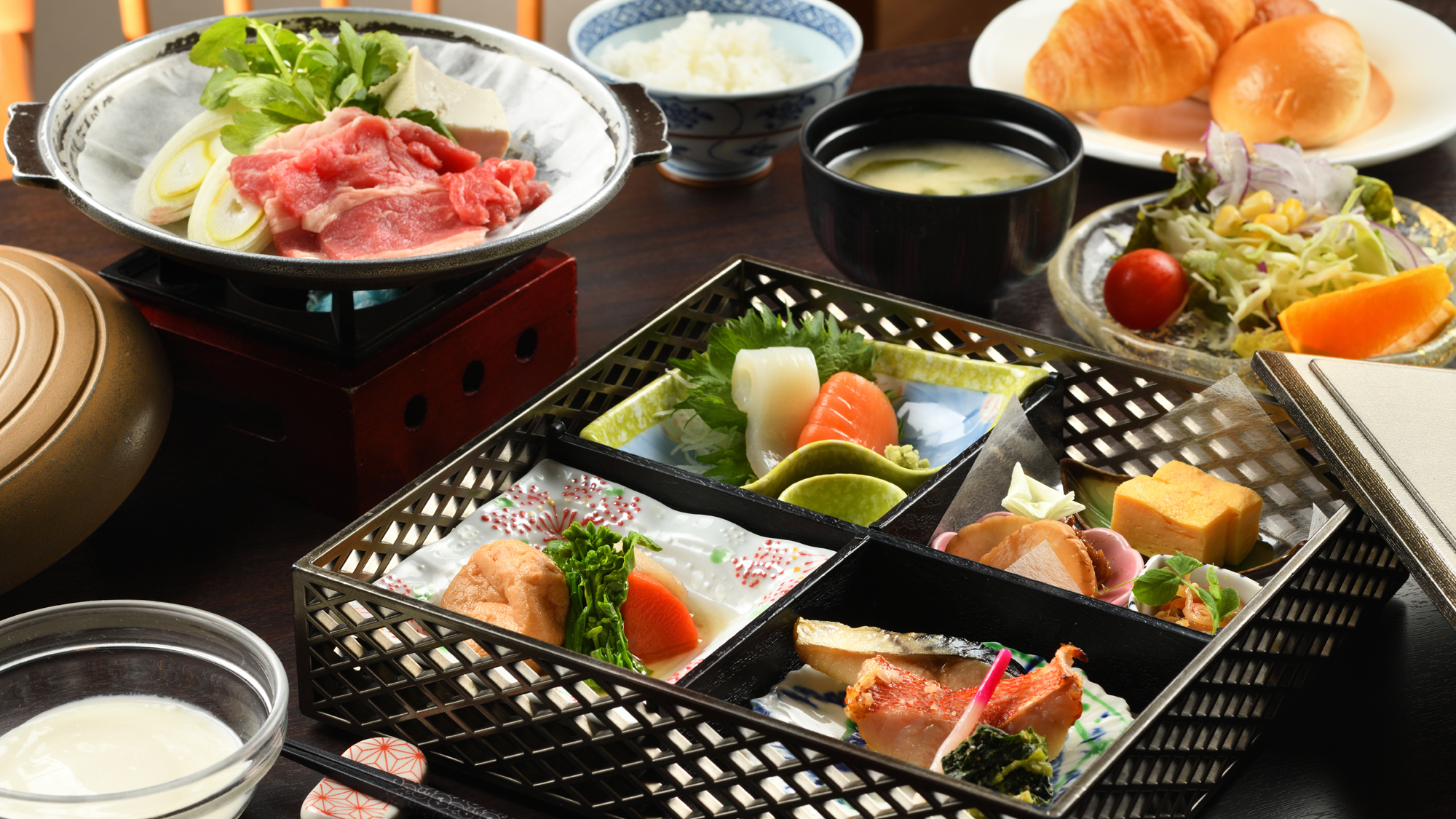 朝食セットメニュー