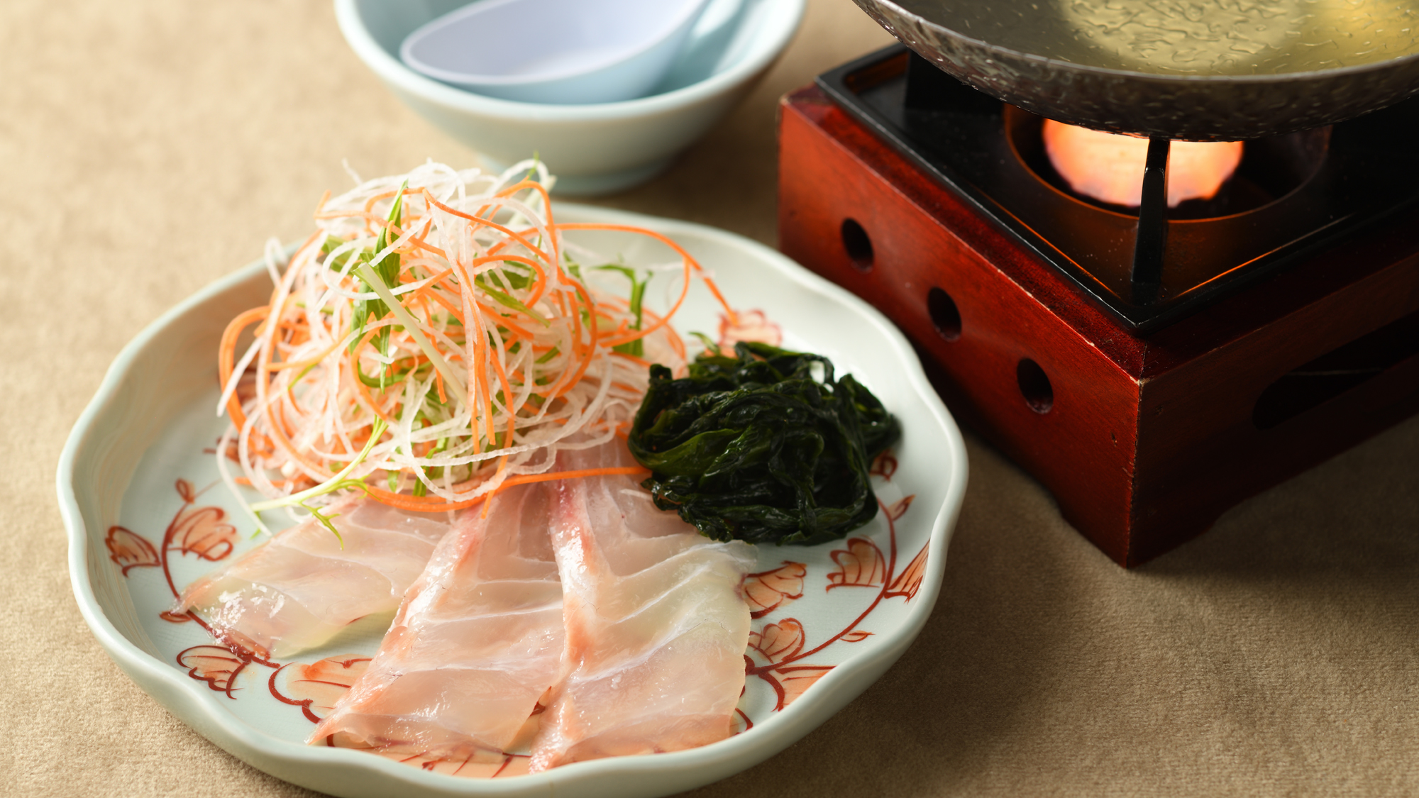 鯛のしゃぶしゃぶ