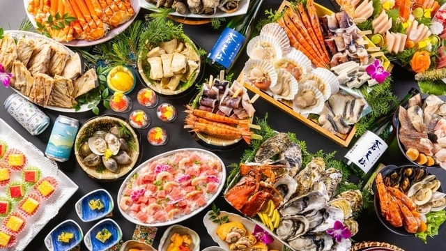 ＜期間限定企画＞プレミアム海鮮浜焼きビュッフェ