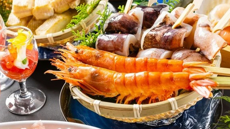 プレミアム海鮮浜焼きビュッフェプラン