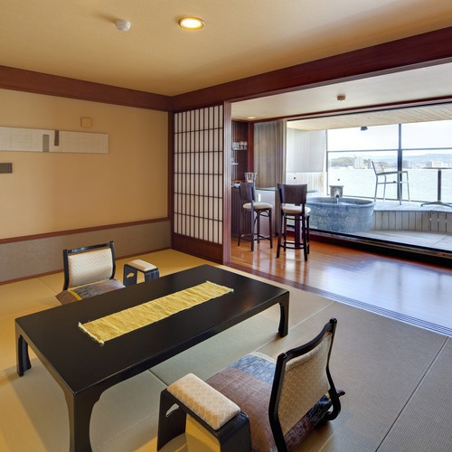 特別フロア水と雲の抄露天風呂付和室10畳「雲の2号室」