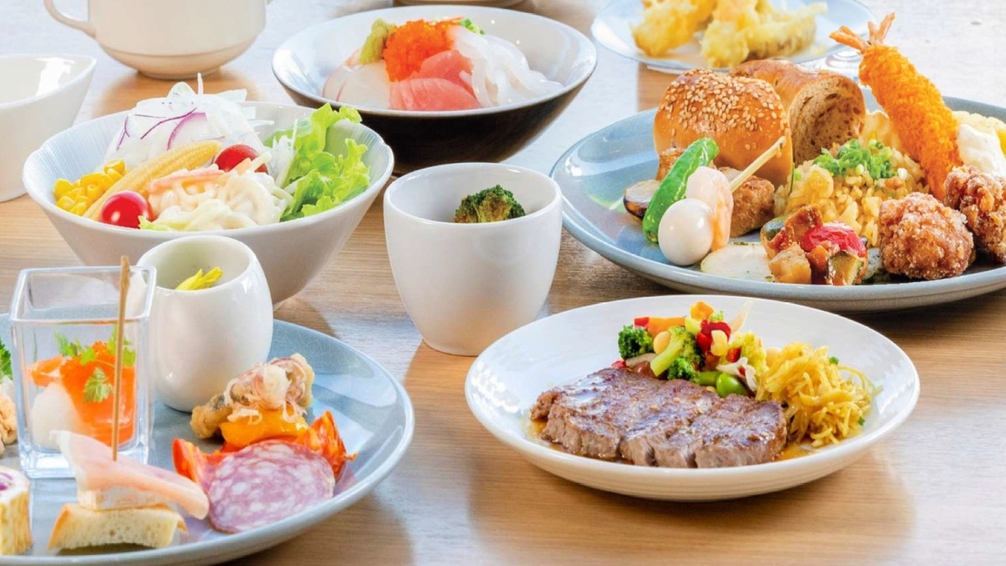 夕食バイキング