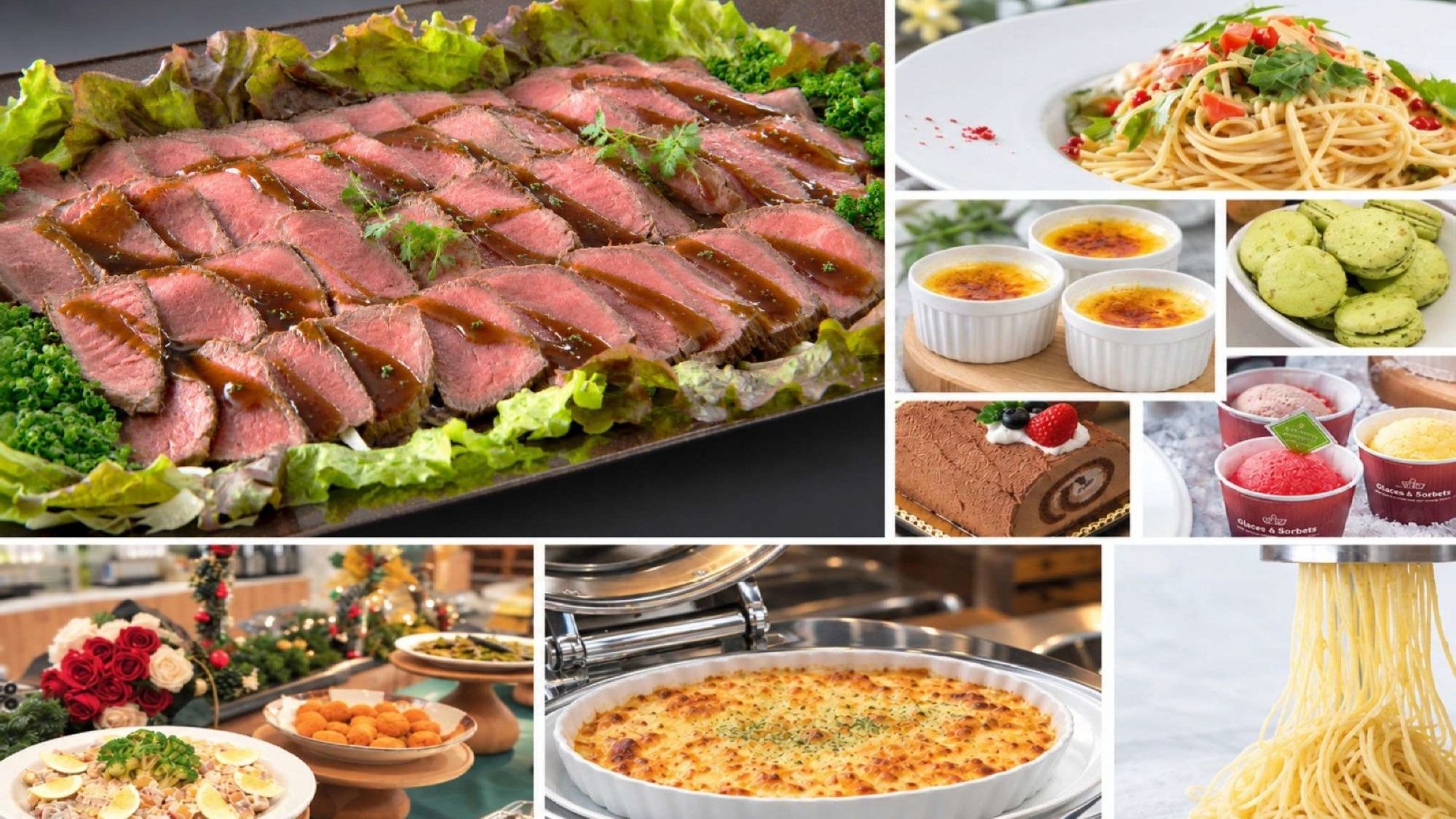 ＜東館7周年記念2食付＞煌めくイルミネーション＆Xmasディナーバイキング　お楽しみスイーツBOX付