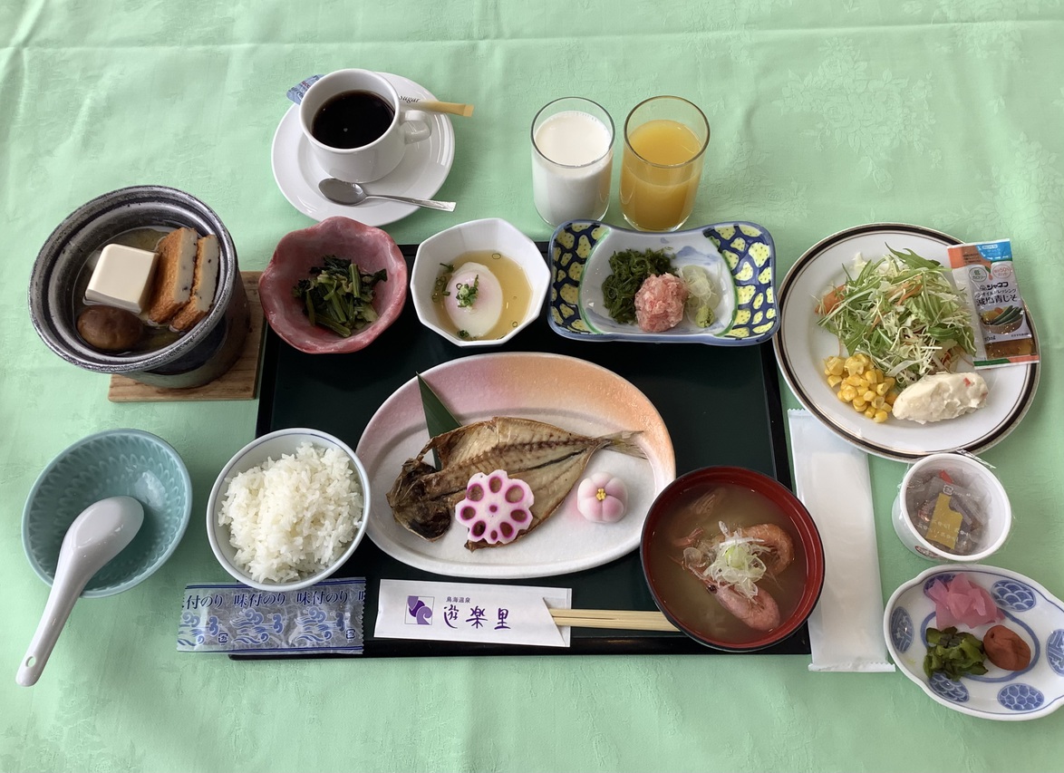 　遅くなっても大歓迎！　遊楽里の朝食付きプラン♪  