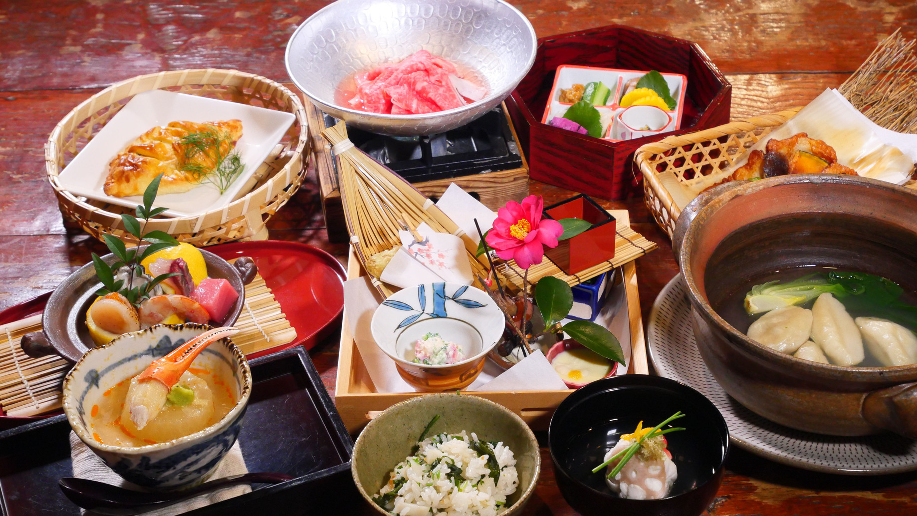 【楽天スーパーSALE】部屋食★ミシュランガイド掲載旅館の創作美食を贅沢なおこもり空間＜2食付＞