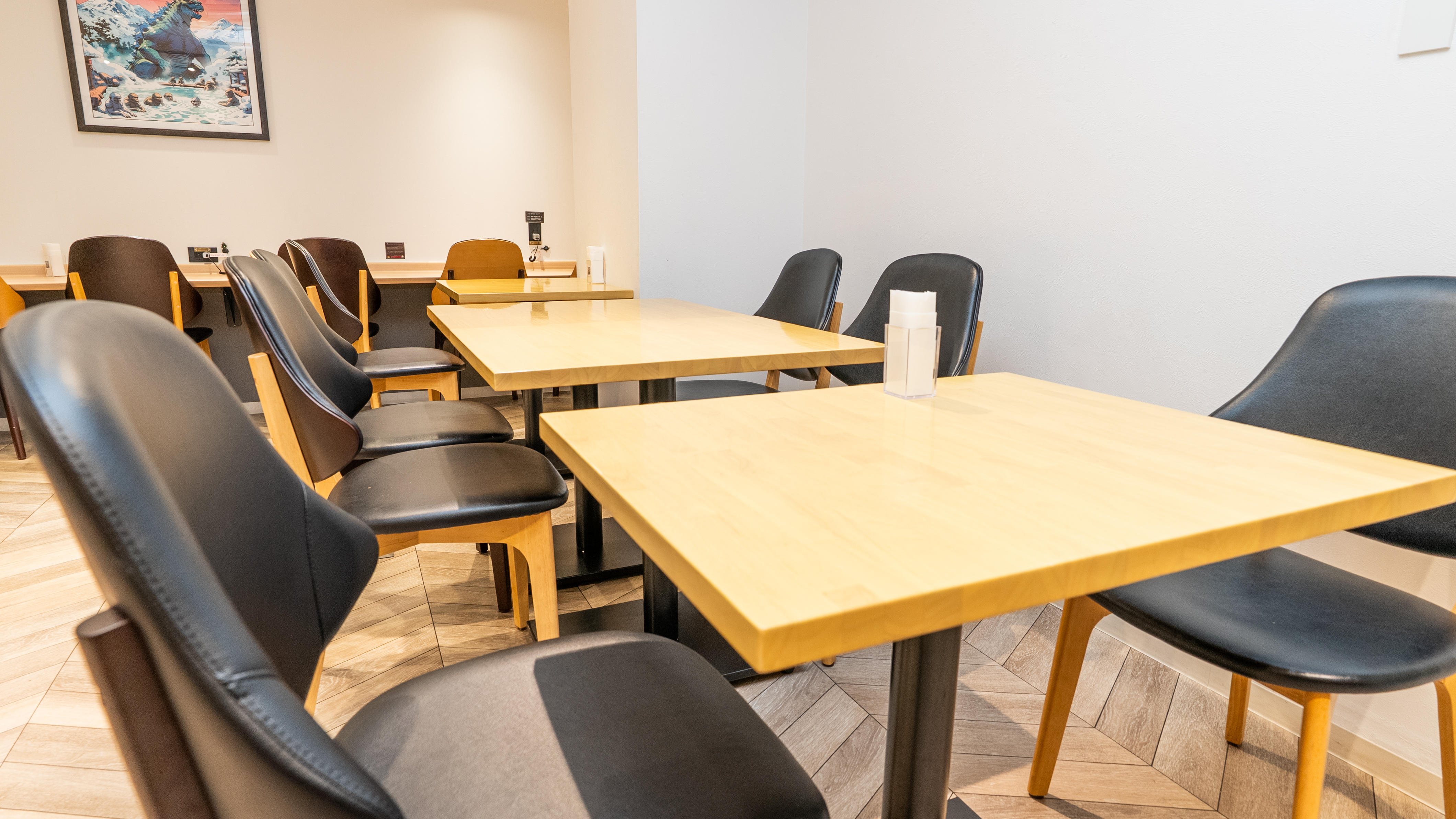 朝食会場（ホテル内）