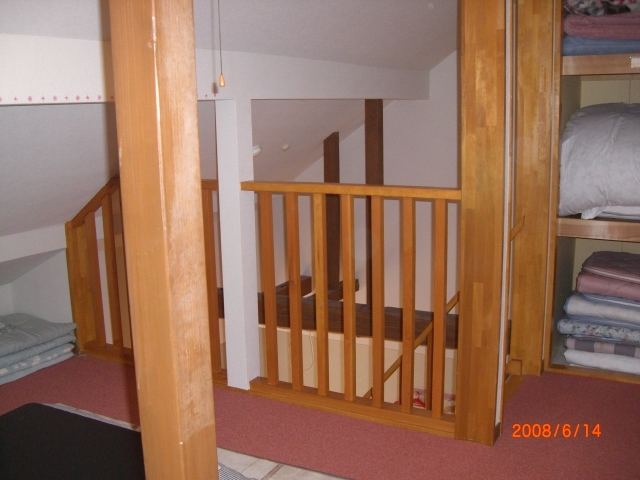 Above the sunroom