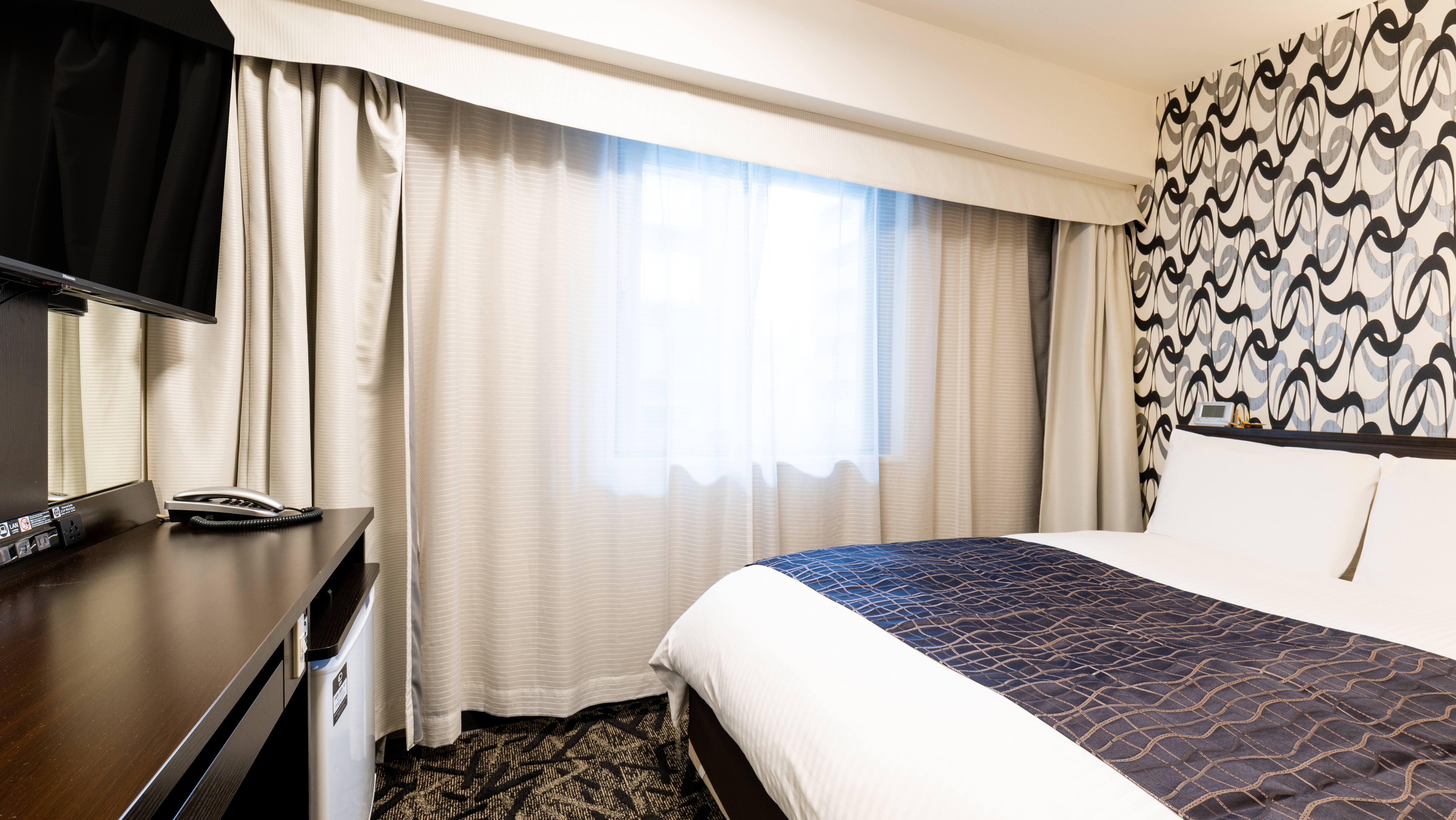 広さ10㎡／ベッド1台／ベッド幅120cm（2名様分のアメニティをご用意）