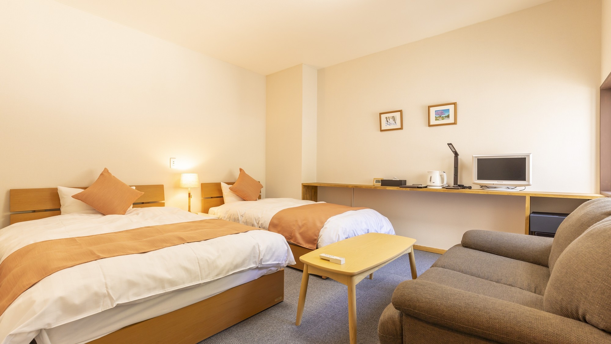 【訳あり】1泊2食付♪現金特価！ツインベット【禁煙】(眺望・バス・トイレ無)