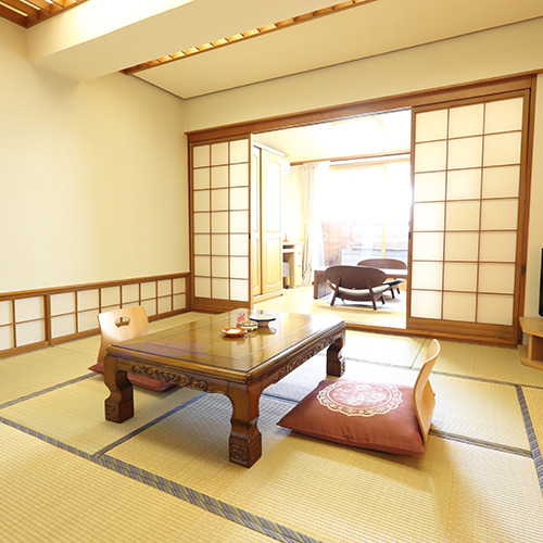 Guest room with open-air bath, Japanese-style room