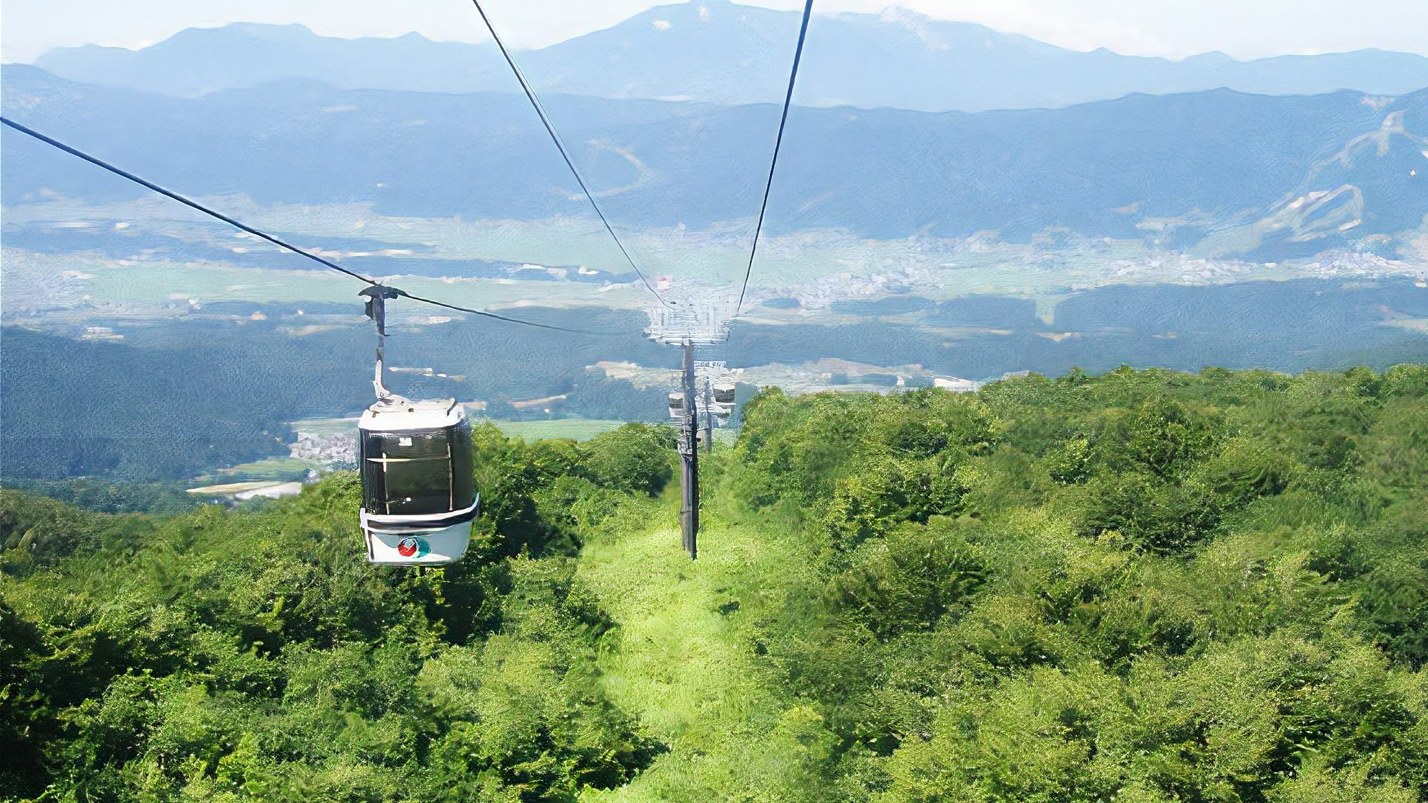 【野沢温泉スキー場】夏季営業の長坂ゴンドラ