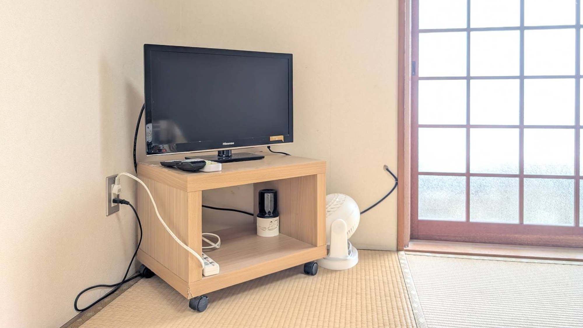 ・【和室】テレビ付きで、旅先でも変わらずお好きな番組をお楽しみいただけます