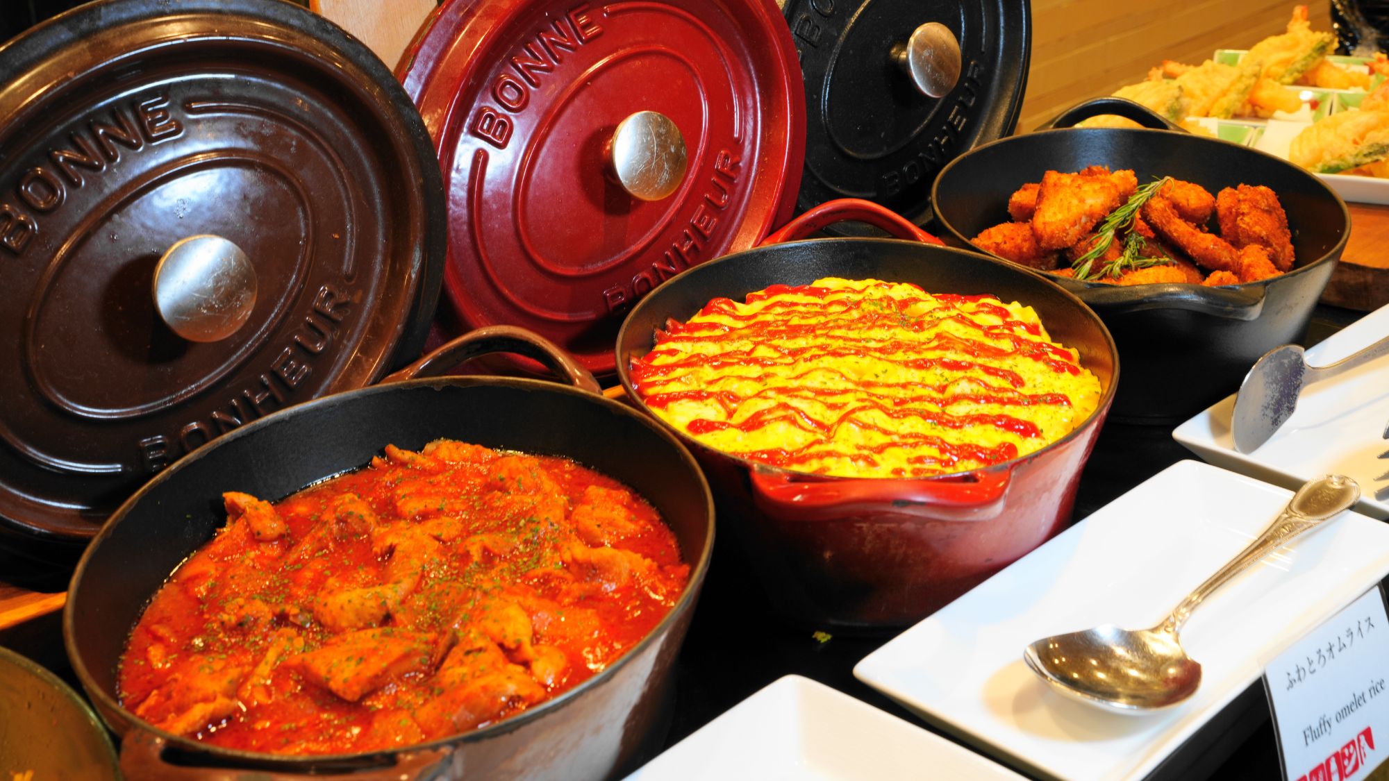 夕食一例【各種温菜】