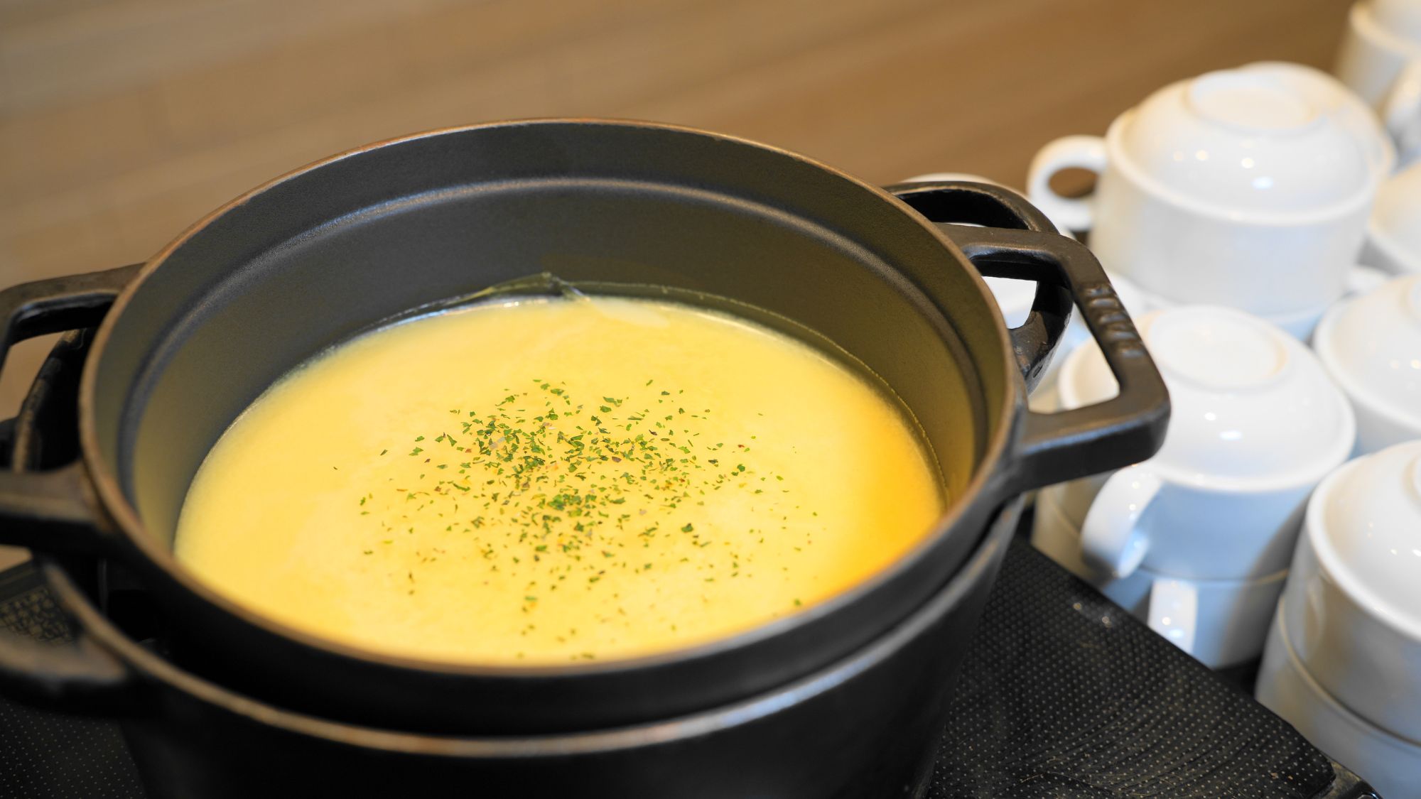 夕食一例【コーンスープ】