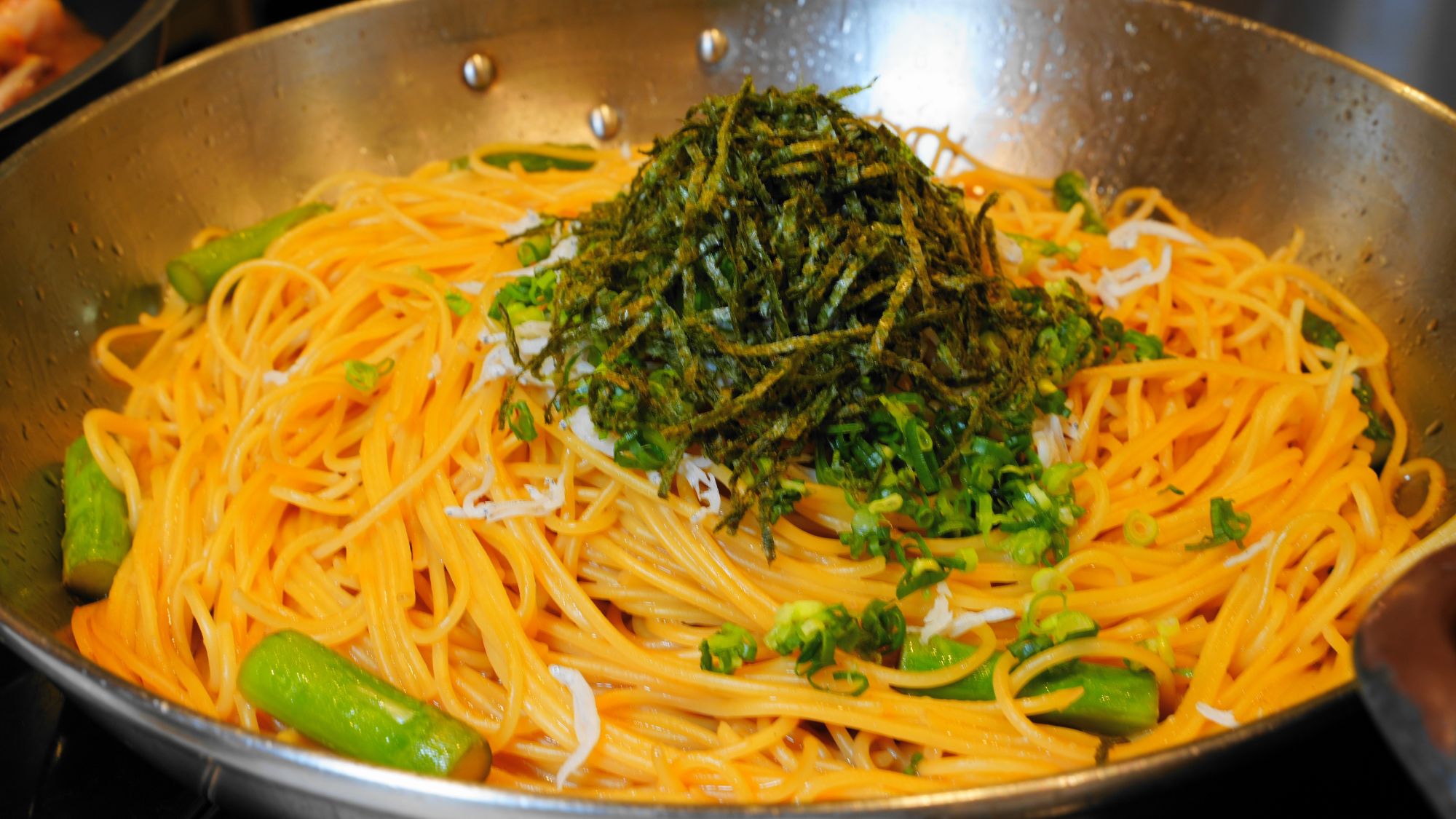 夕食一例【パスタ】