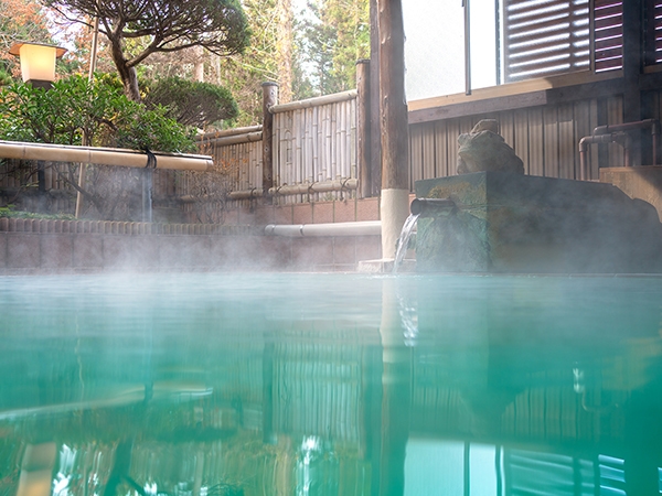 【1泊2食付】豚しゃぶスタンダードプラン◆湧出量日本一！草津にも並ぶ強酸性薬湯を、源泉かけ流しで満喫