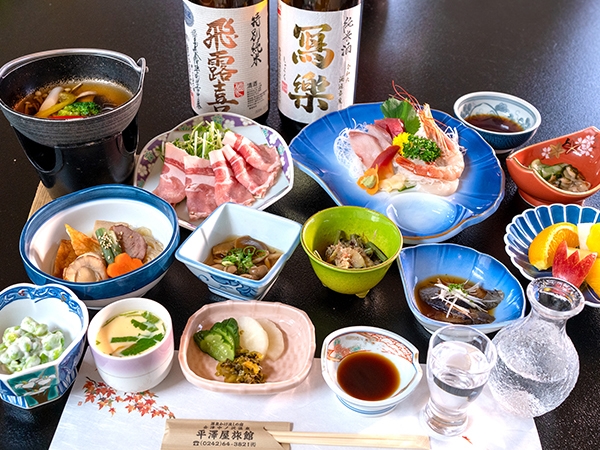 【1泊2食付】豚しゃぶスタンダードプラン◆湧出量日本一！草津にも並ぶ強酸性薬湯を、源泉かけ流しで満喫