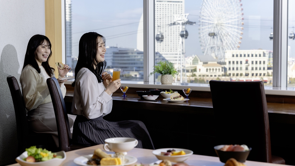 ●クチコミ投稿で特別価格●【絶景×約40種のビュッフェ朝食付】三崎マグロ・横浜本格中華が自慢