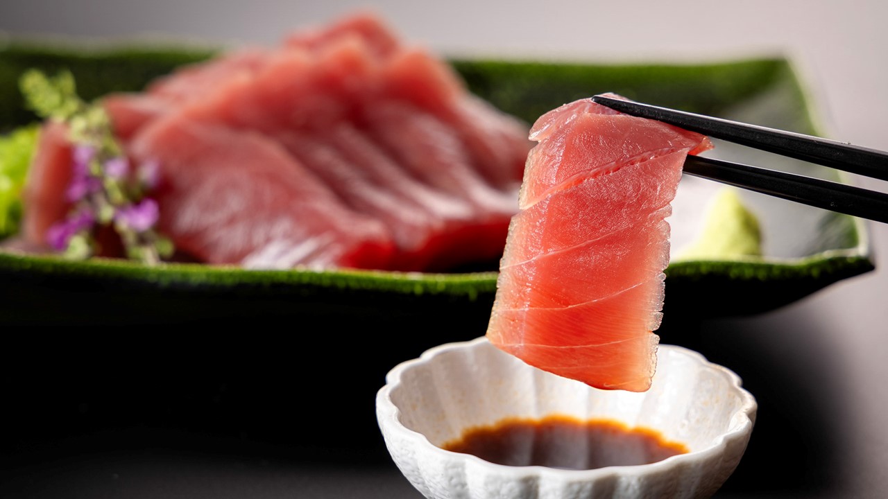 【朝食ビュッフェ】「三崎マグロ」は、赤身の&ldquo;味の濃さ&rdquo;が他のものとは一味違います！