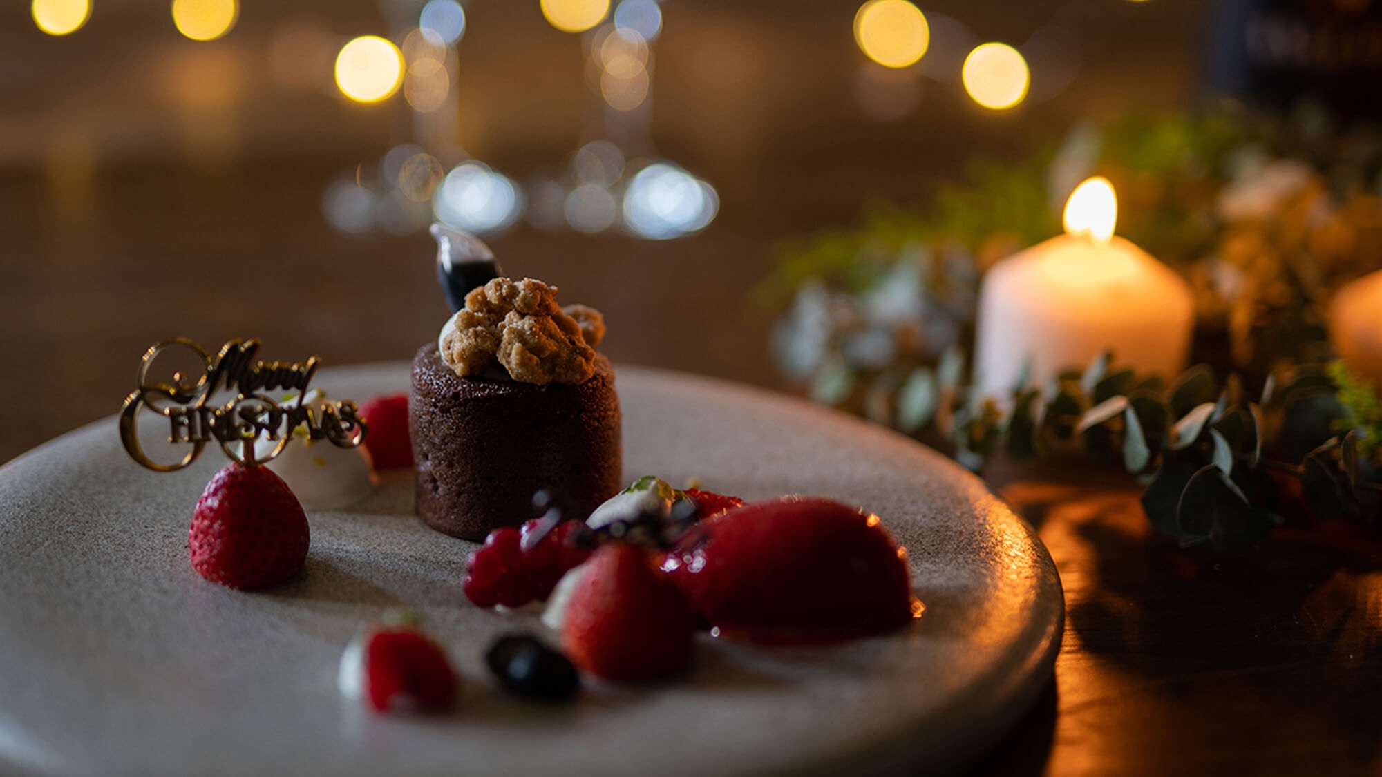 【2023☆Xmas】1日5組限定クリスマス特別コース付プラン＜２食・スパ＞
