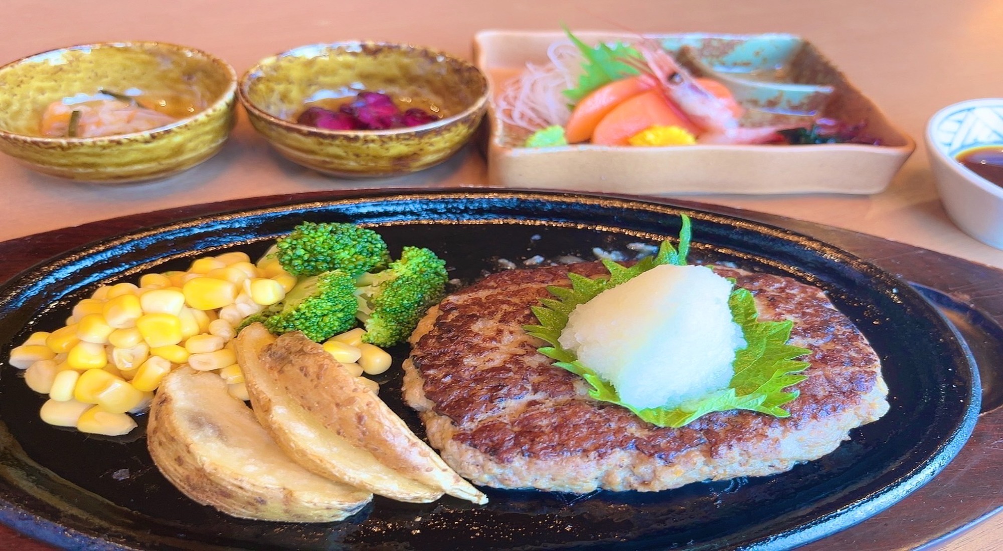 ★夕食★『ハンバーグ定食』