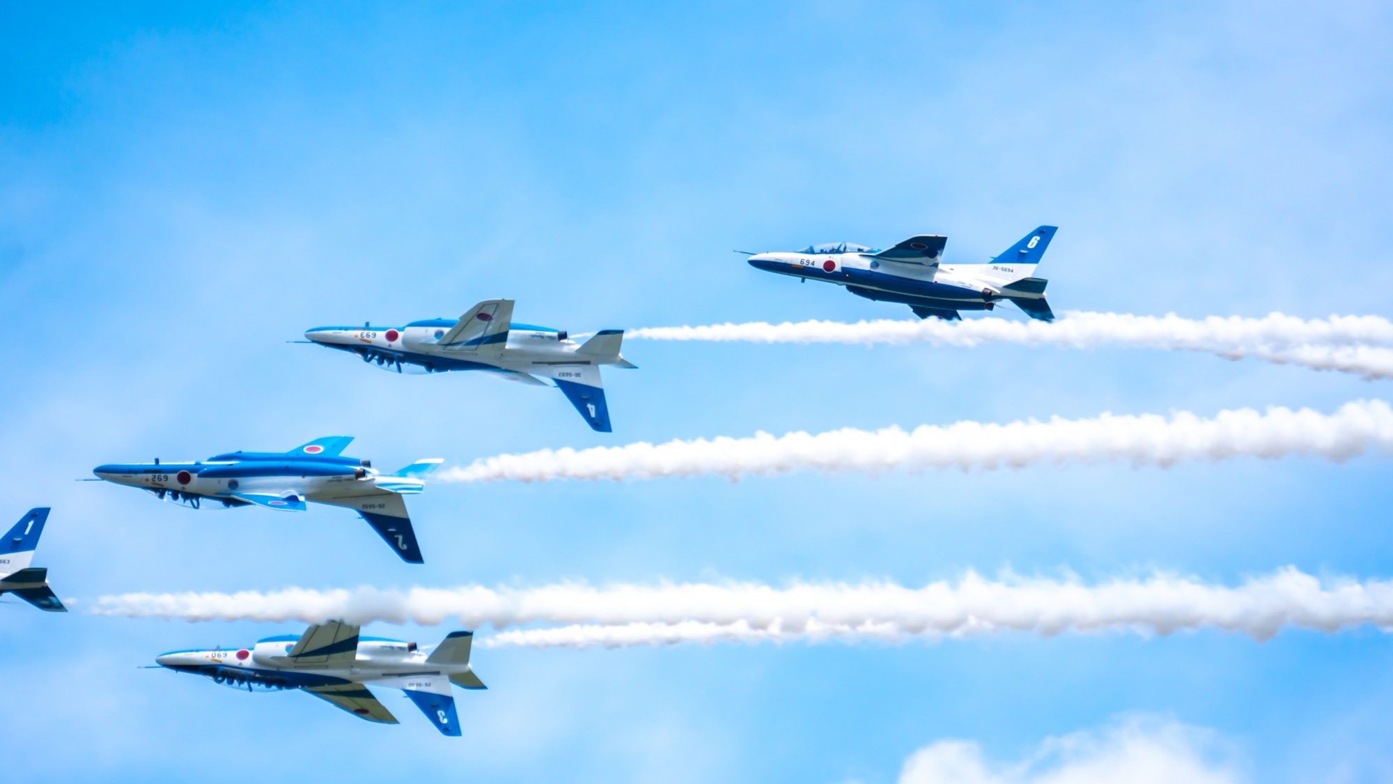 千歳基地航空祭のブルーインパルス