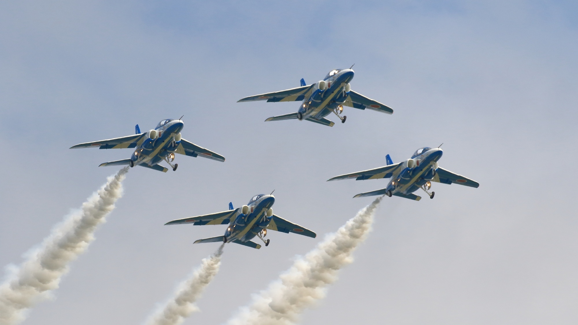 千歳基地航空祭のブルーインパルス