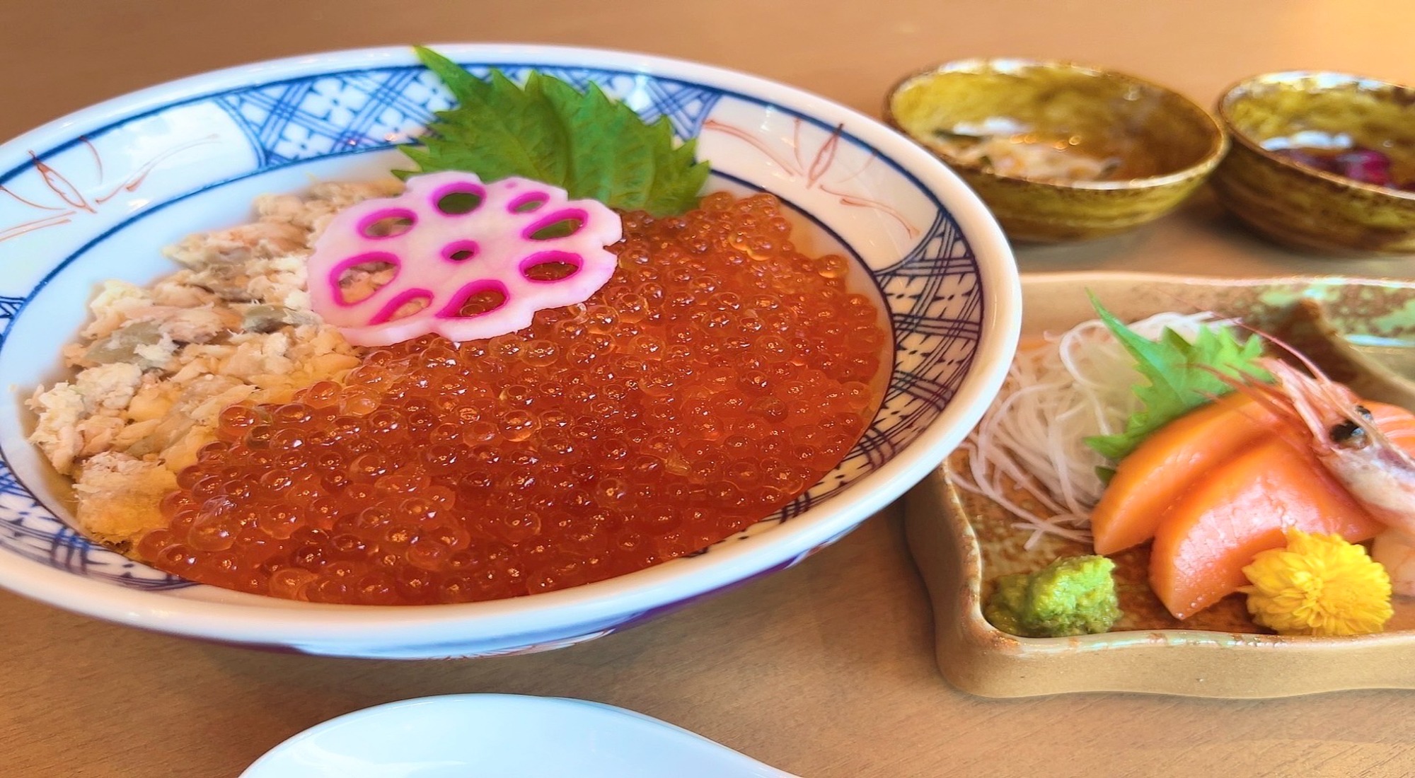★夕食★『鮭いくら丼』