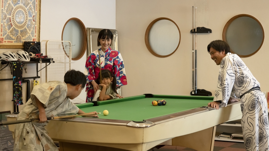 【6大特典付】海上ホテル遊び尽くし第ニ弾！卓球×ビリヤード×カラオケ♪別館周遊プラン＜御食国会席＞