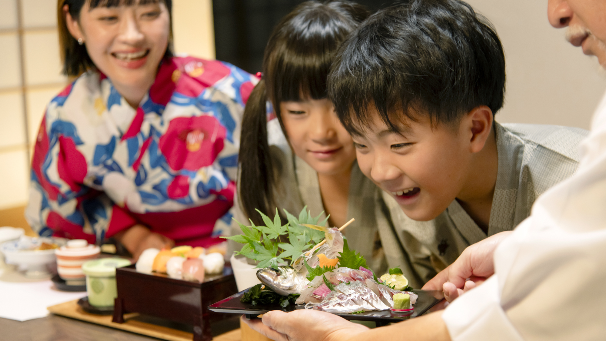 *【おもてなし】釣った魚をお食事にお届け！（有料）