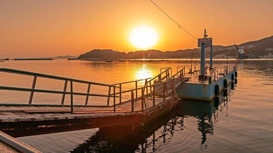 *淡路島海上ホテル専用の釣り桟橋
