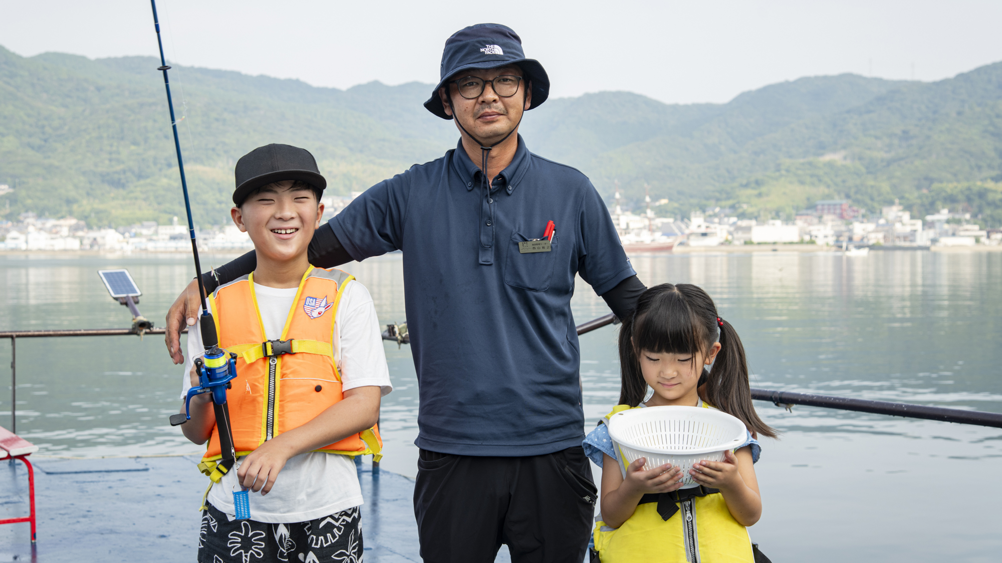 淡路島海上ホテルの専用釣り桟橋での釣り体験