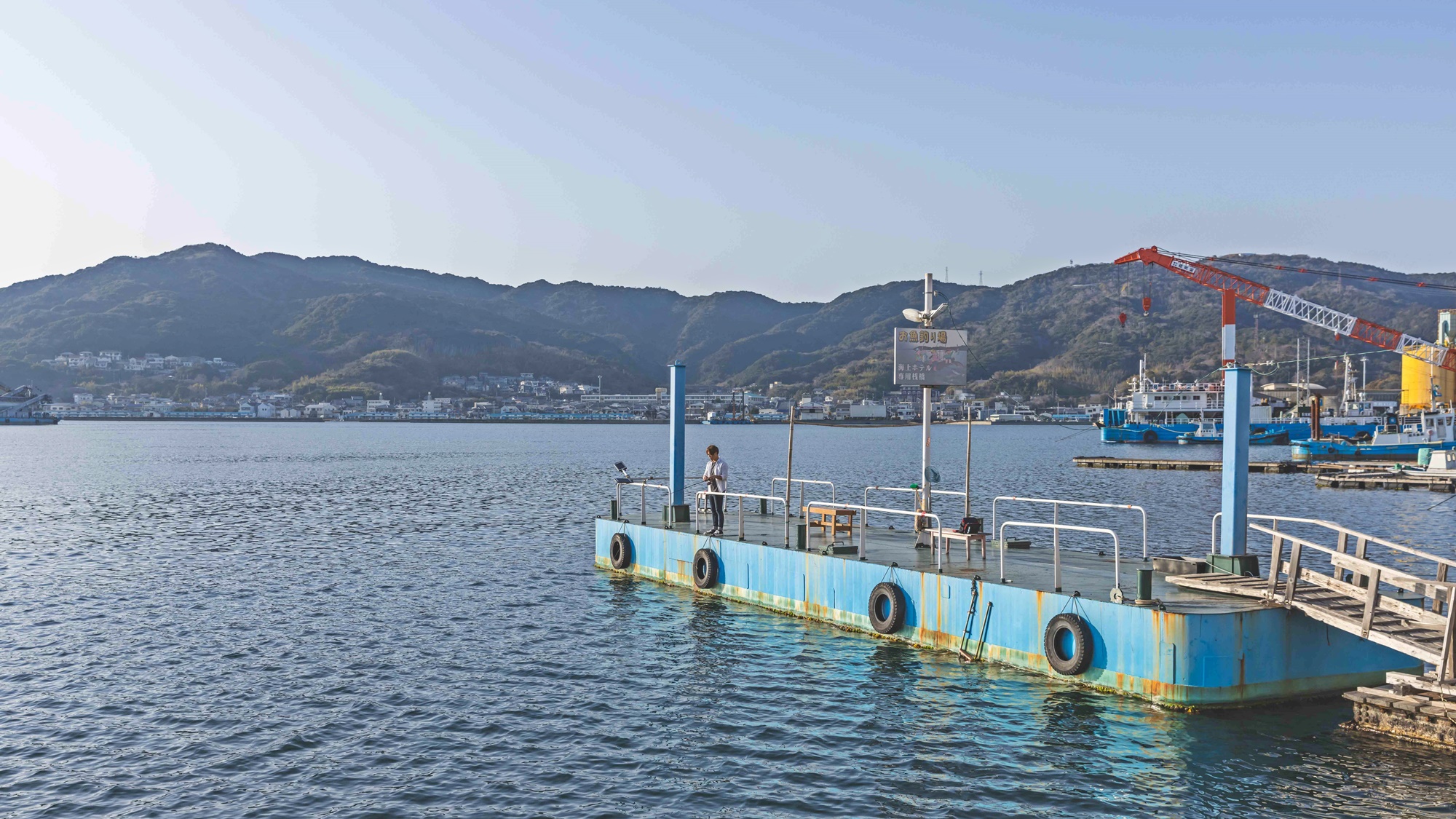 *淡路島海上ホテル専用の釣り桟橋