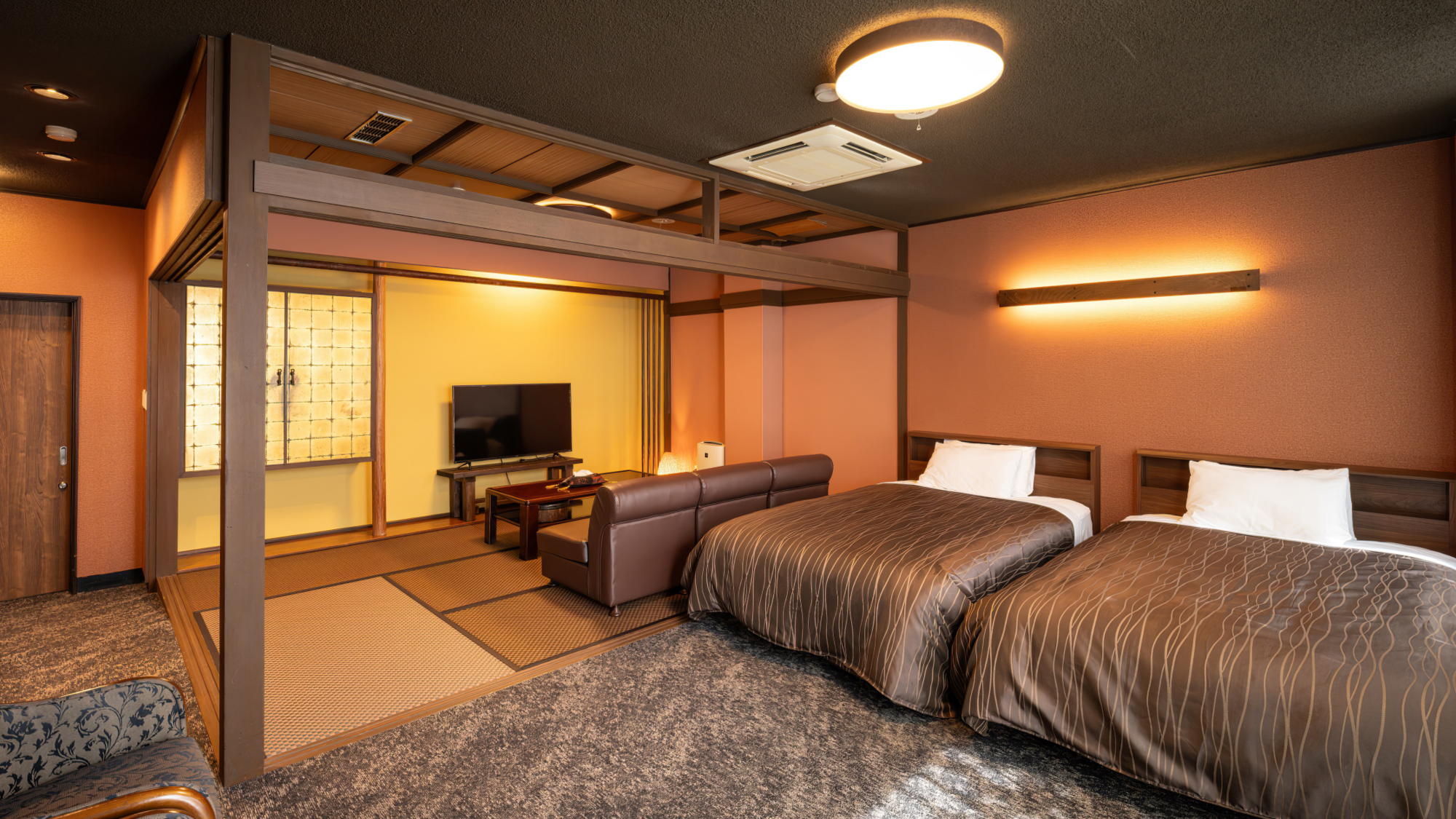 リノベーション客室【和洋室】│千歳（バリアフリー対応）