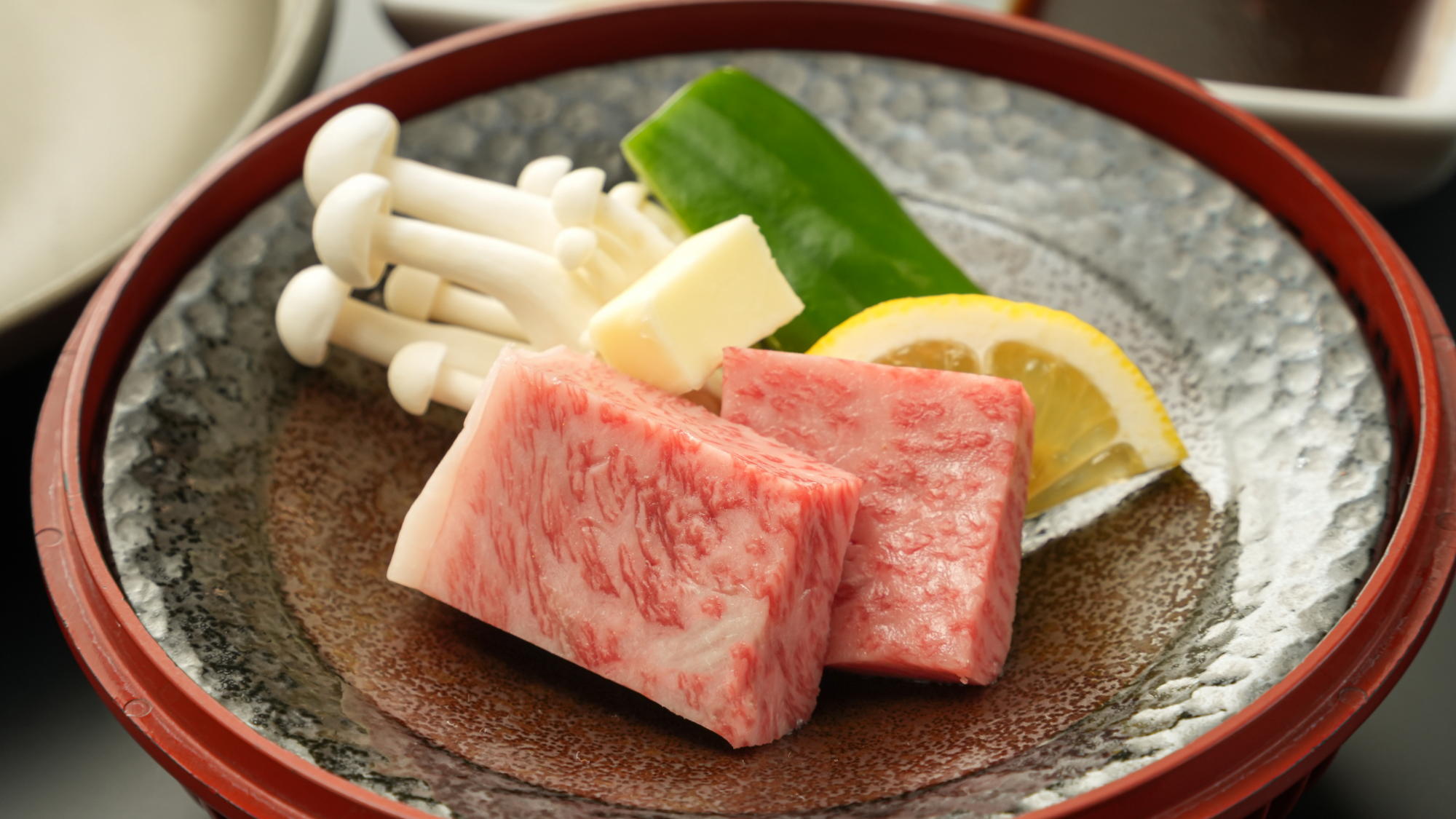 熊本黒毛和牛のステーキ