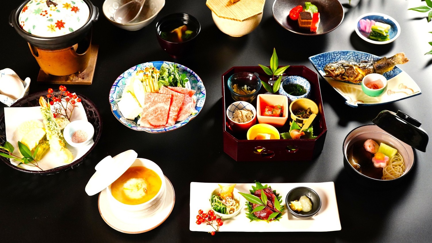 【春SALE】郷土会席プラン　信州牛すき焼き＋信州名物国産馬刺し ＜2食付き＞