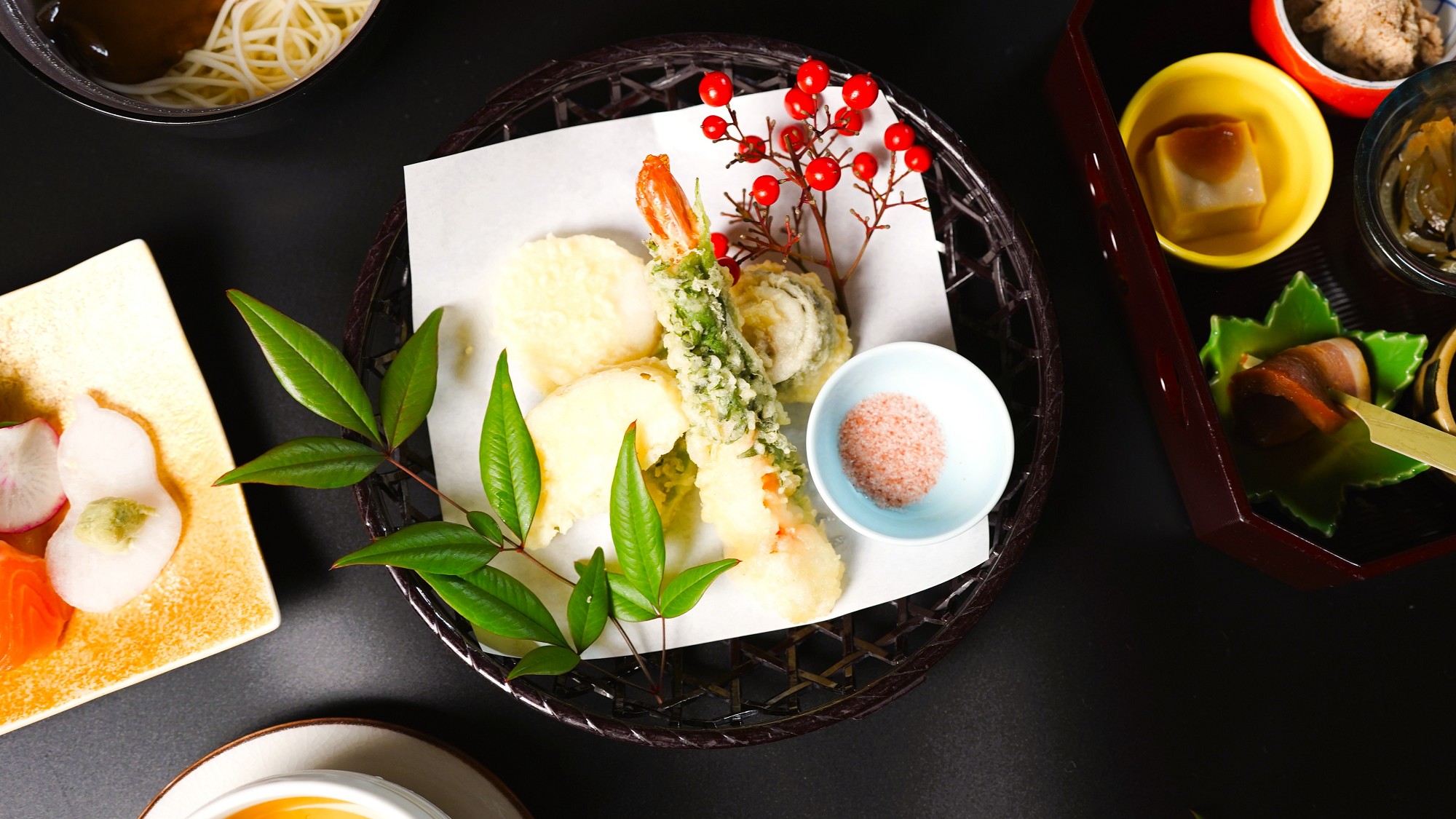 季節ごとの食材を天ぷらで