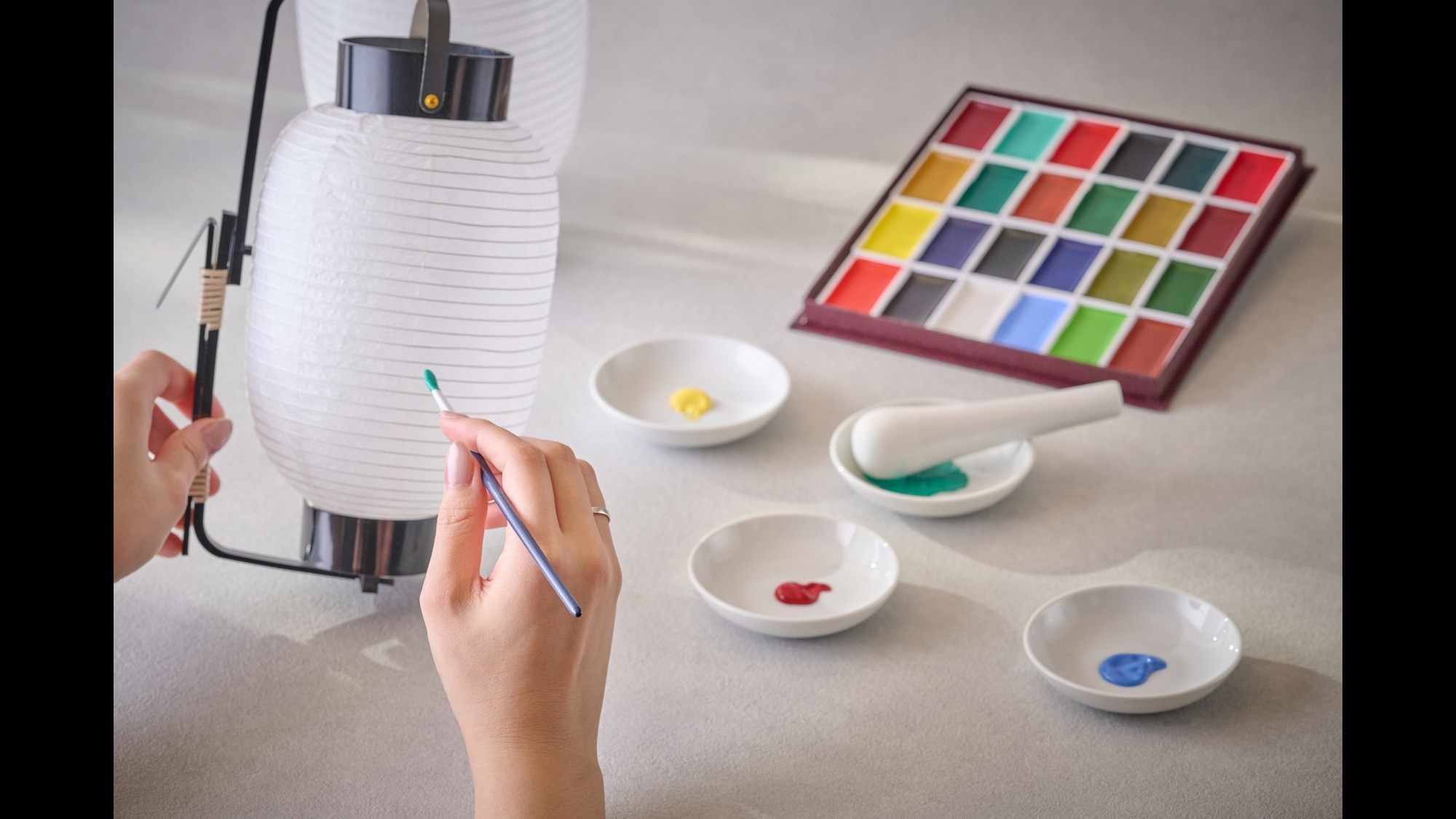 【冬のご自愛】岐阜提灯絵付け体験プラン(2食付き)