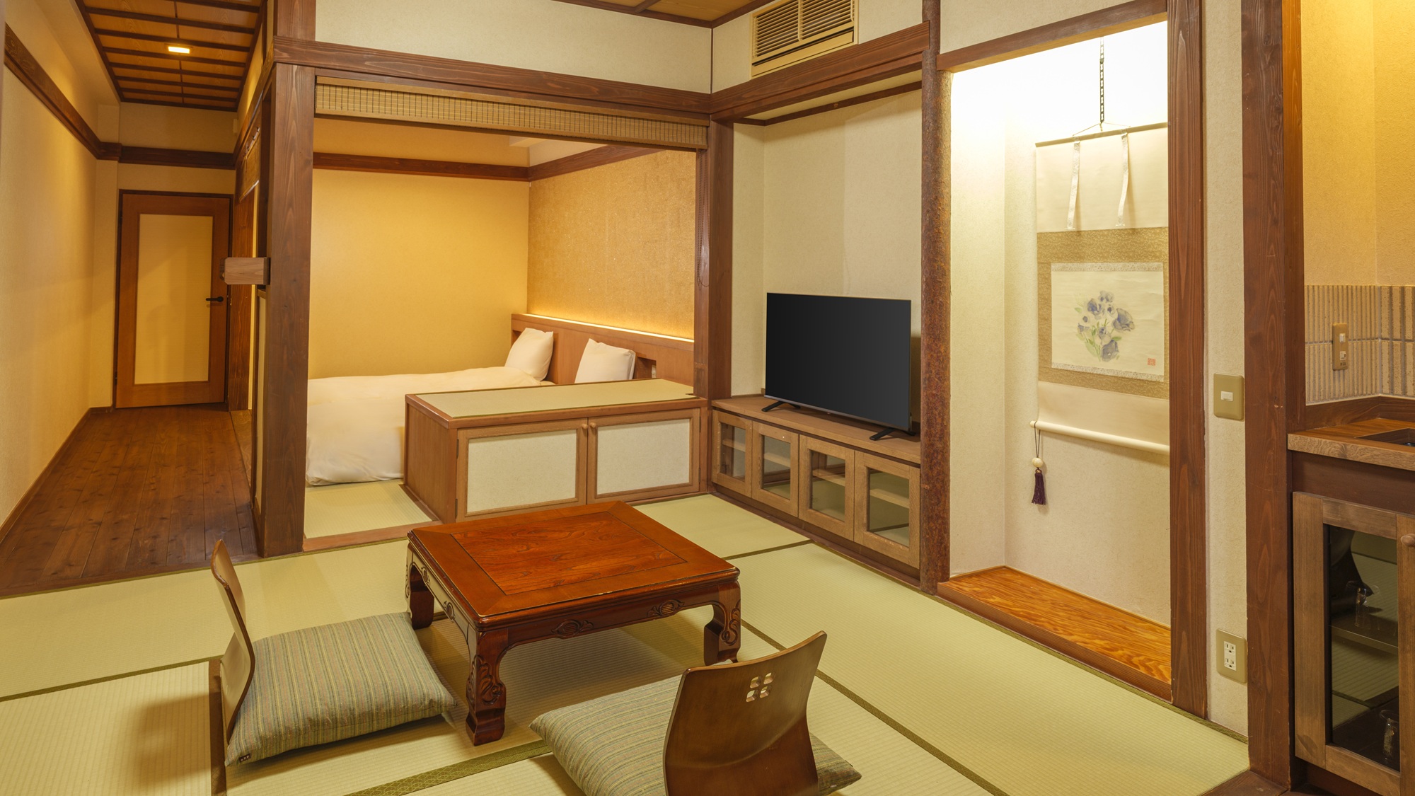 【旅籠 八幡野】古きよき宿場の素朴さをイメージした客室