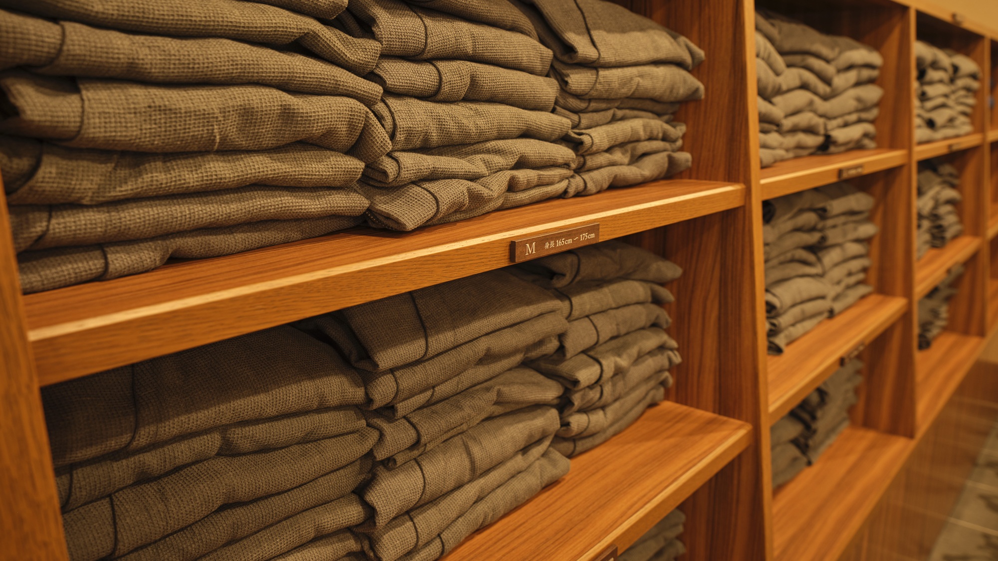 【帳場：作務衣処】サイズはお子様用95cmから大人3Lまでご用意